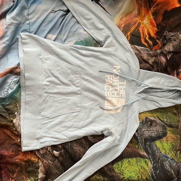 It’s a light blue North Face worn a couple times - Picture 3 of 3